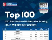 U.S.News2022美国大学排行榜公布！