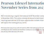 取消IGCSE考试1月考试季！